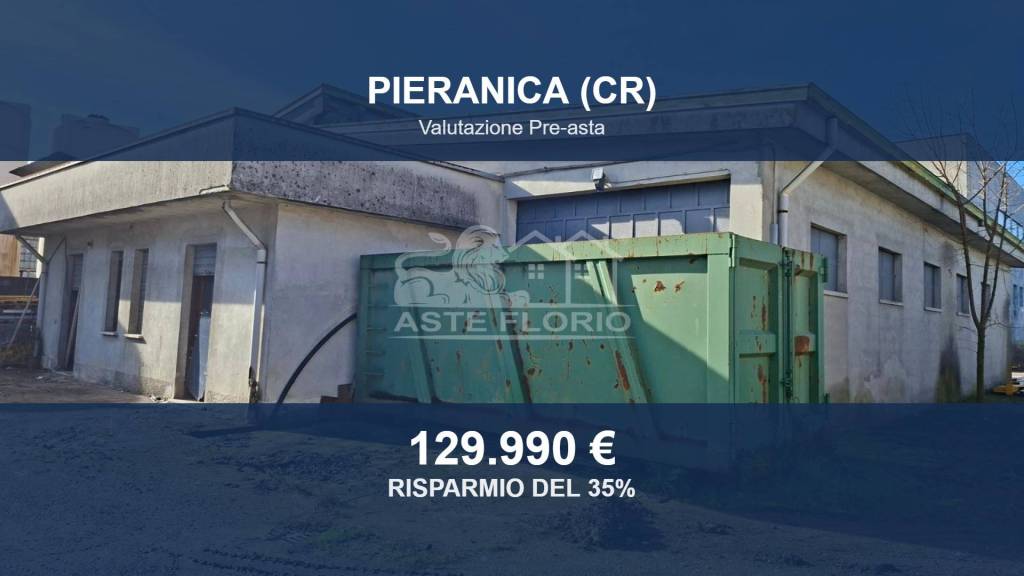 locale commerciale in vendita a Pieranica