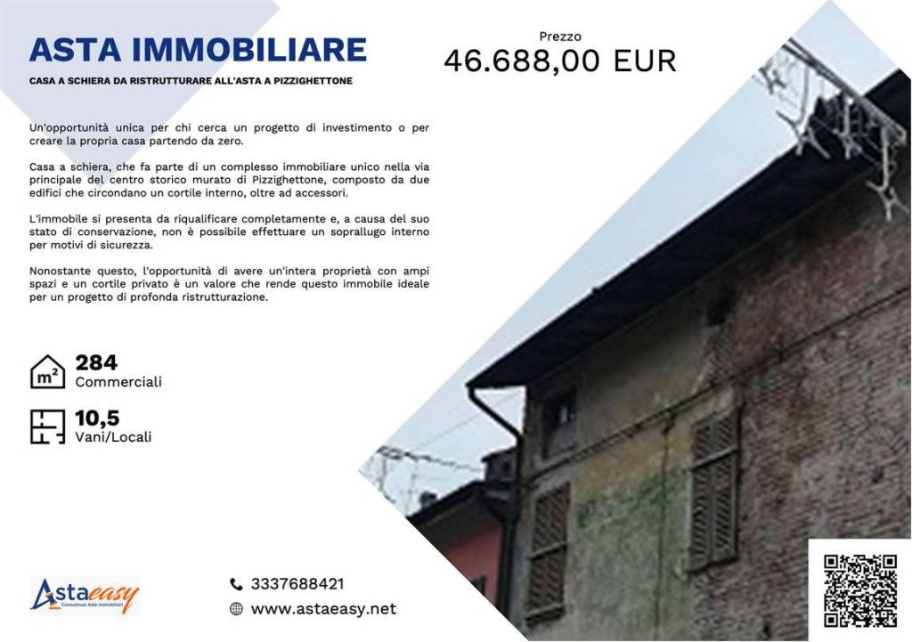 casa indipendente in vendita a Pizzighettone
