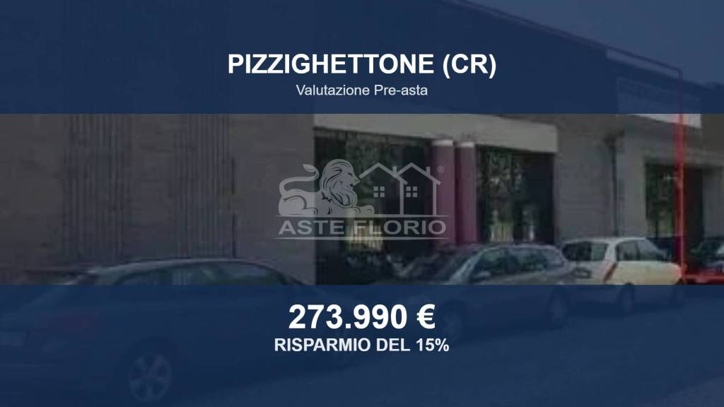locale commerciale in vendita a Pizzighettone in zona Roggione