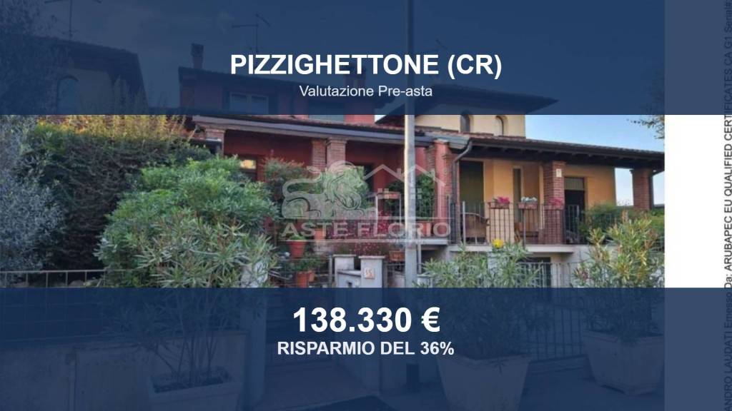 casa indipendente in vendita a Pizzighettone in zona Roggione