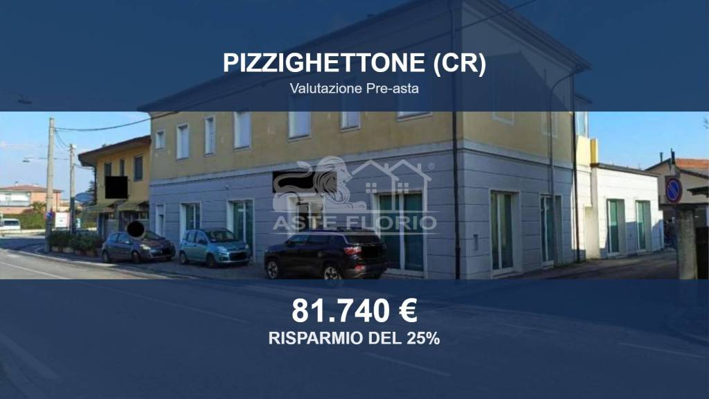 appartamento in vendita a Pizzighettone in zona Roggione