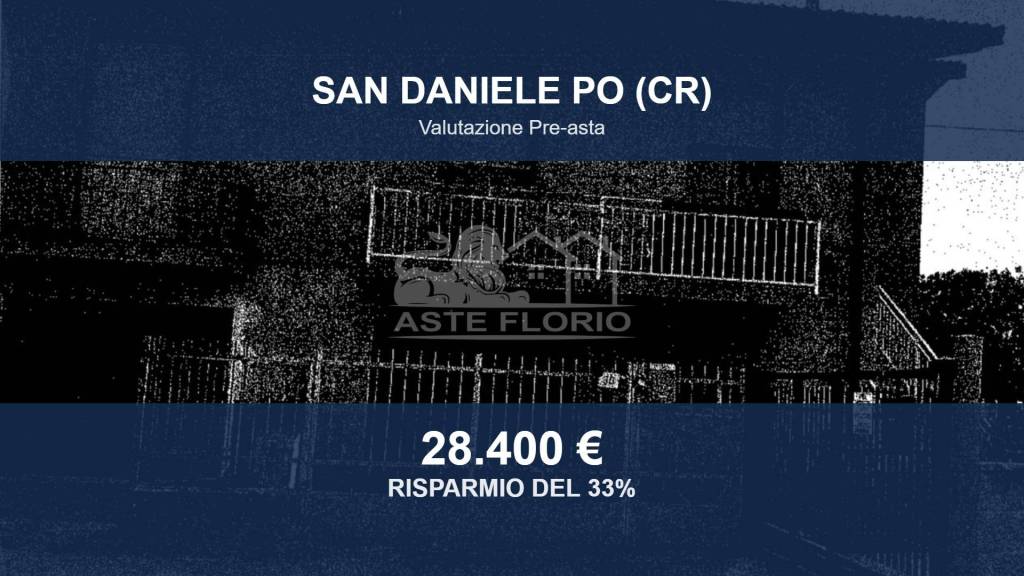 appartamento in vendita a San Daniele Po