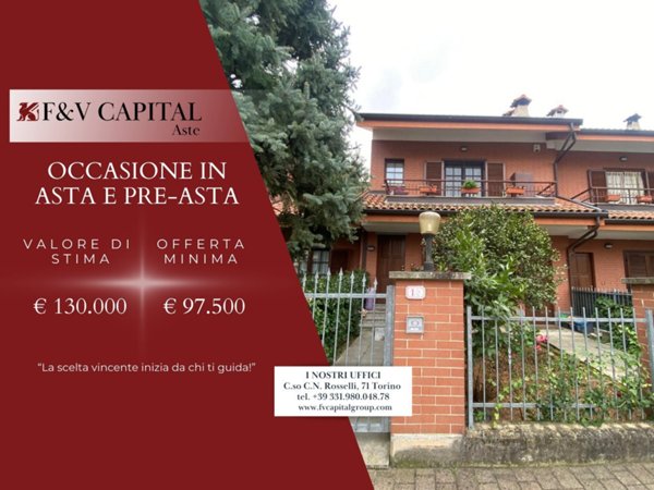 appartamento in vendita a Piossasco