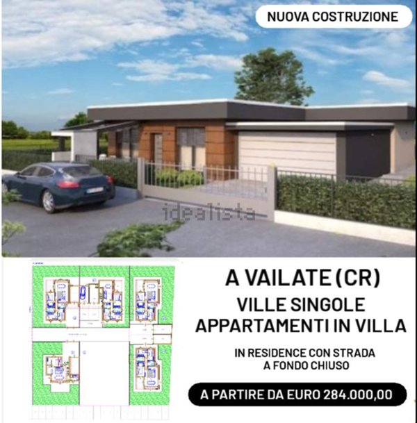 casa indipendente in vendita a Vailate