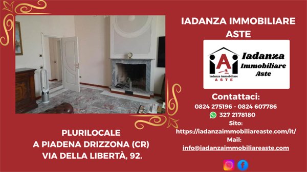 appartamento in vendita a Piadena Drizzona in zona Piadena