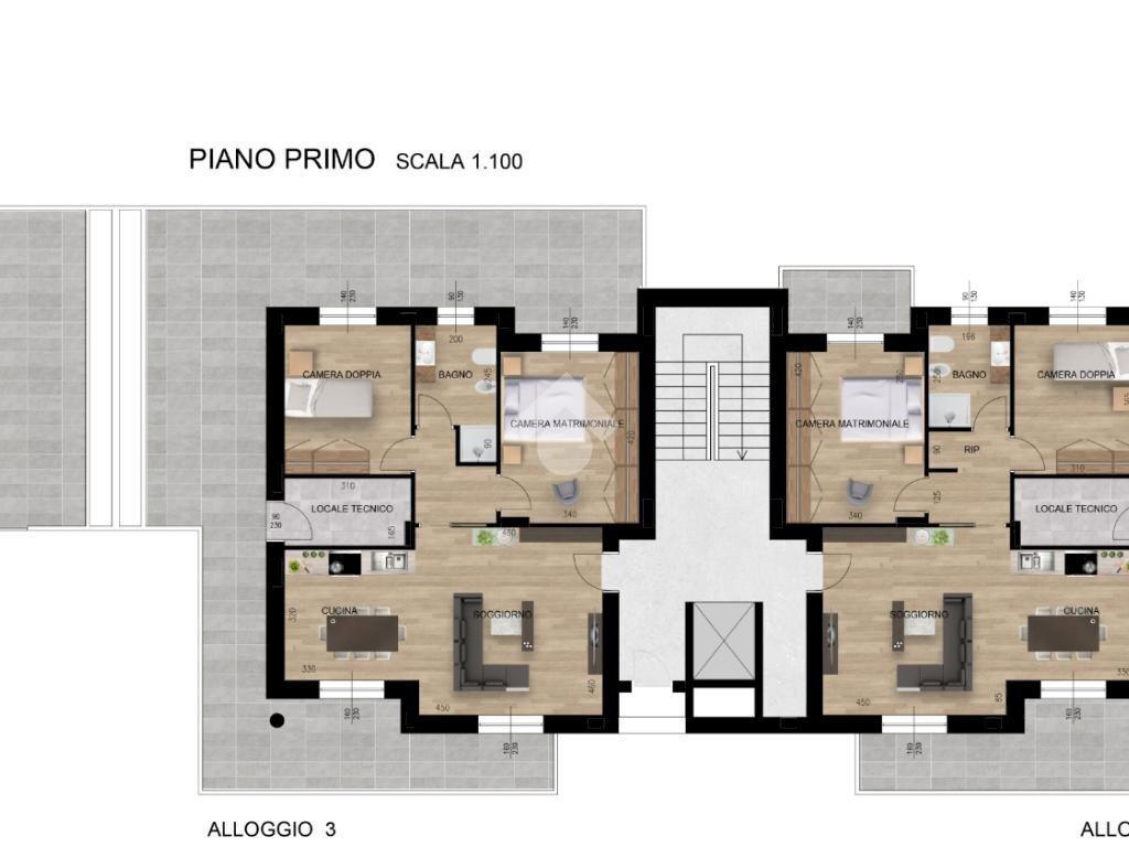appartamento in vendita a Rivalta di Torino