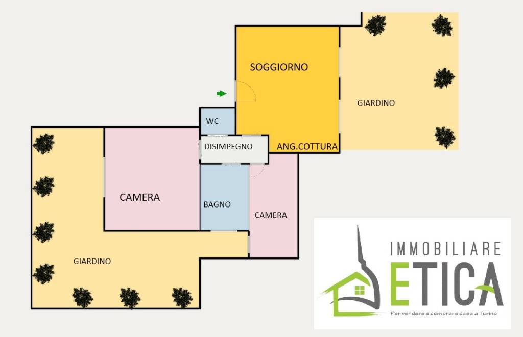 appartamento in vendita a Rivalta di Torino