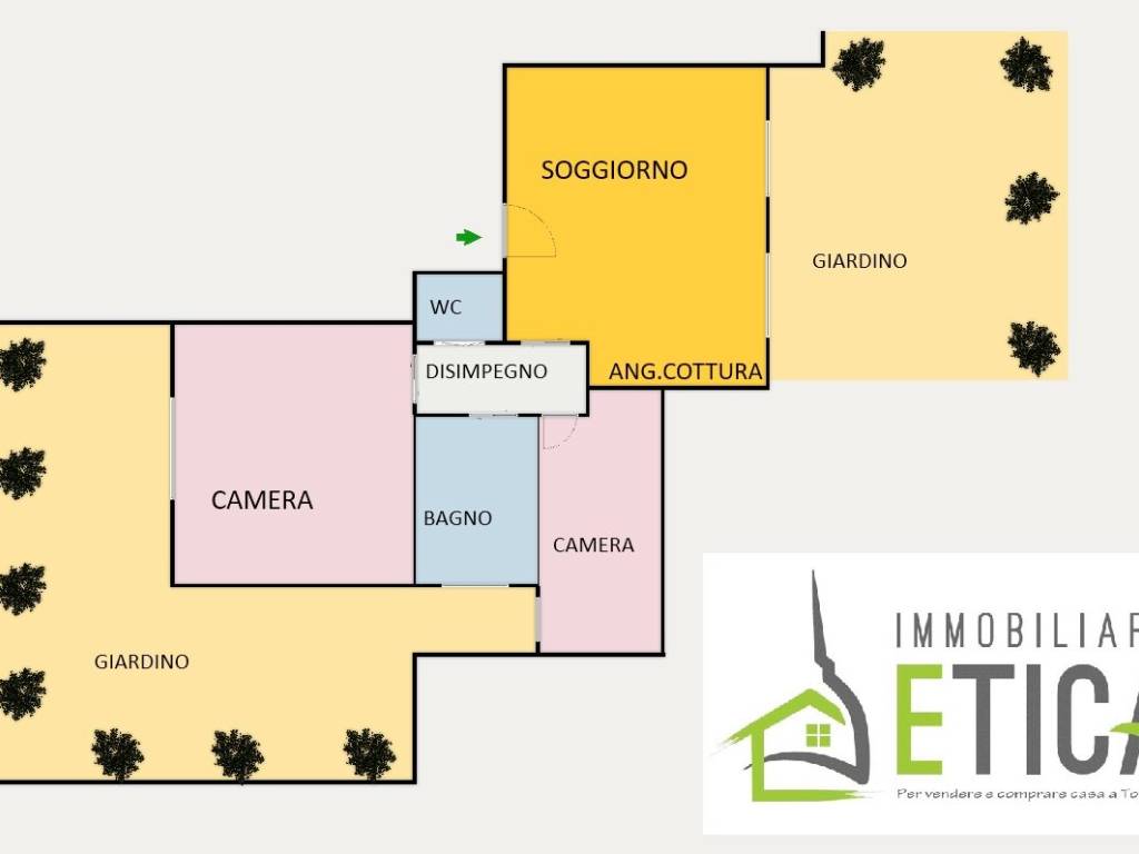 appartamento in vendita a Rivalta di Torino