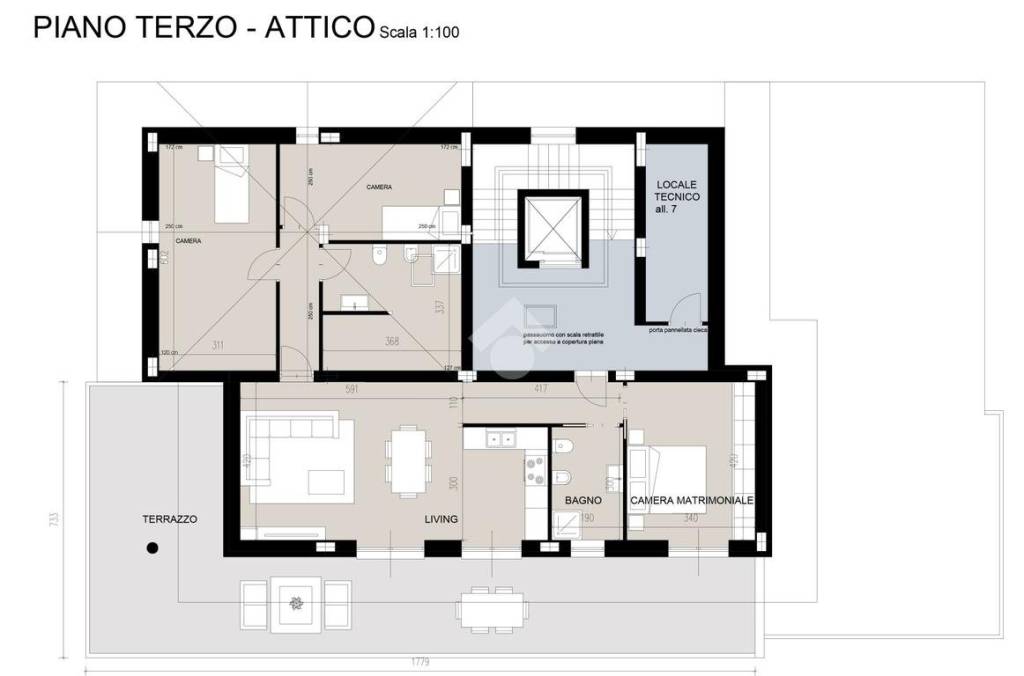 appartamento in vendita a Rivalta di Torino