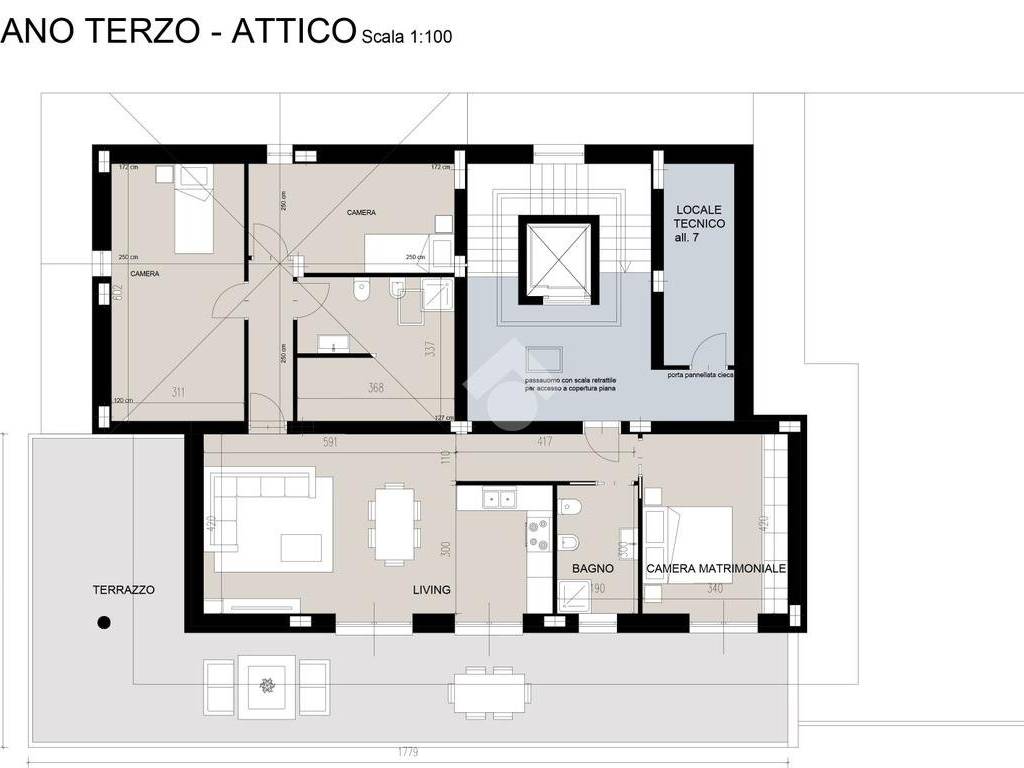 appartamento in vendita a Rivalta di Torino in zona Hella