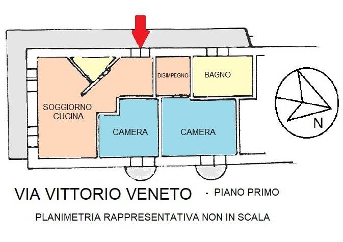 appartamento in vendita a Riva presso Chieri