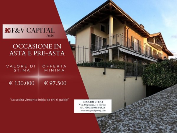 appartamento in vendita a Riva presso Chieri