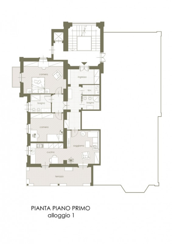 appartamento in vendita a Rivarolo Canavese