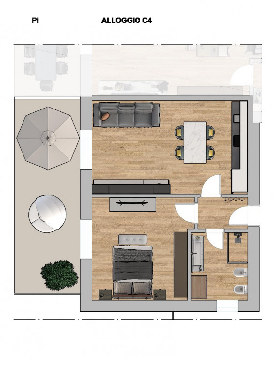 appartamento in vendita a Rivarolo Canavese