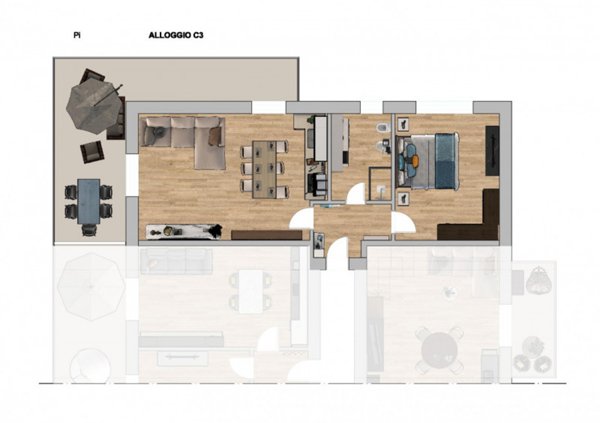 appartamento in vendita a Rivarolo Canavese