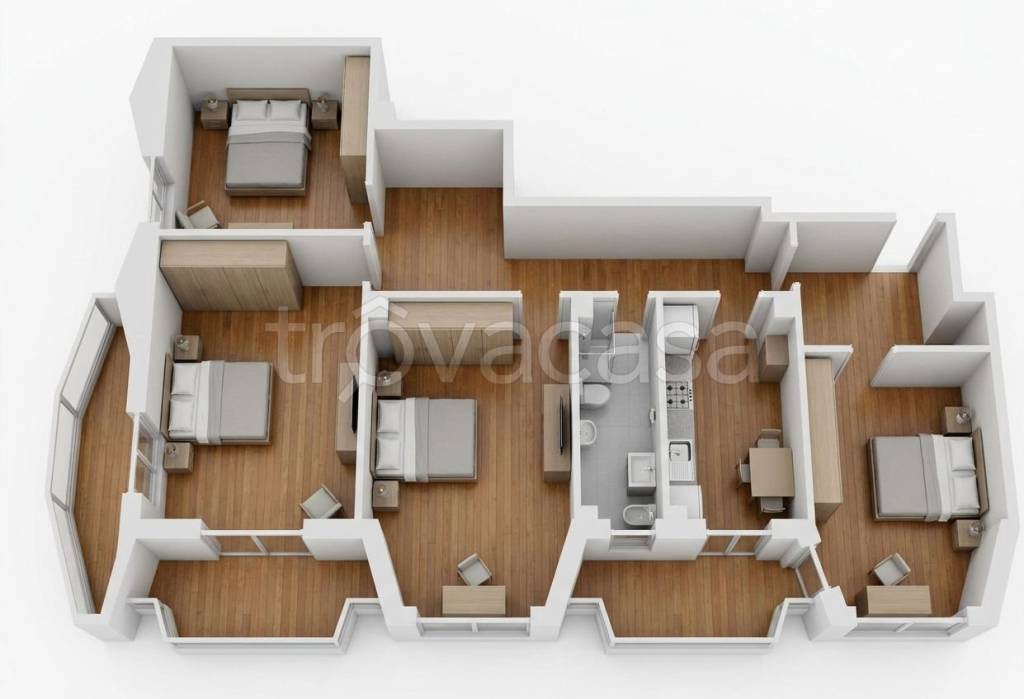 appartamento in vendita a Rivarolo Canavese