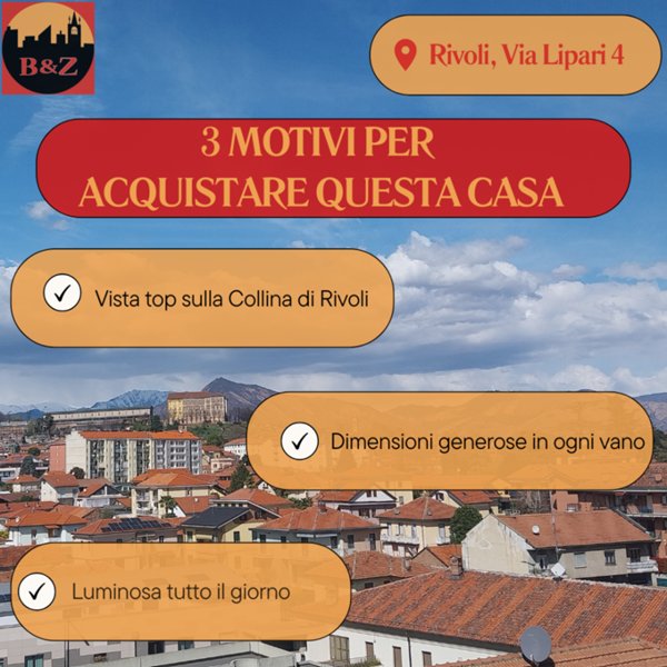 appartamento in vendita a Rivoli