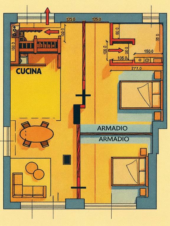 appartamento in vendita a Rivoli