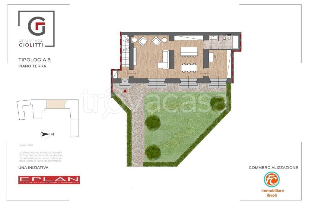 appartamento in vendita a Rivoli