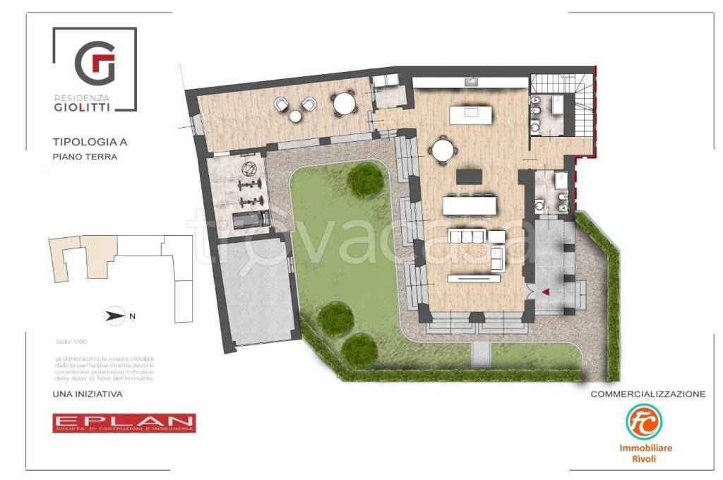 appartamento in vendita a Rivoli