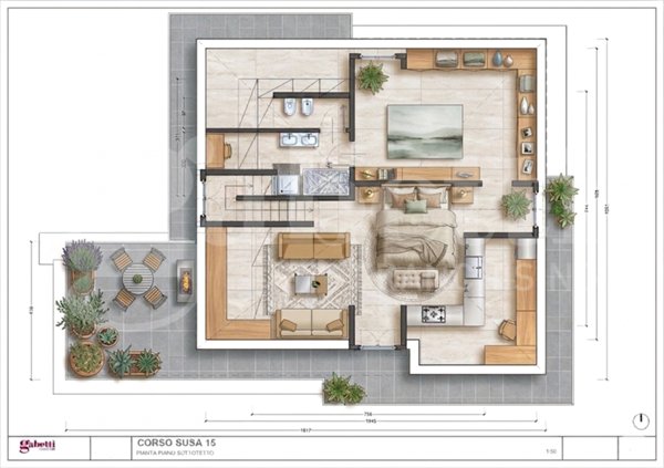 attico in vendita a Rivoli