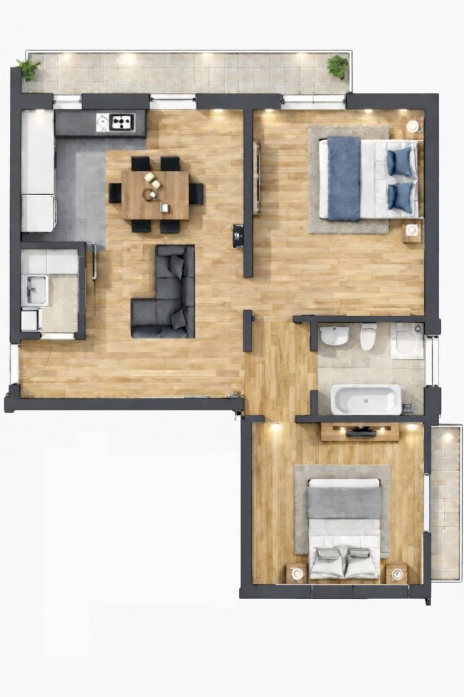 appartamento in vendita a Rivoli