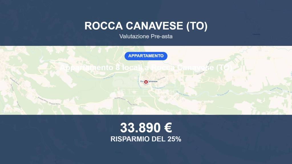 appartamento in vendita a Rocca Canavese