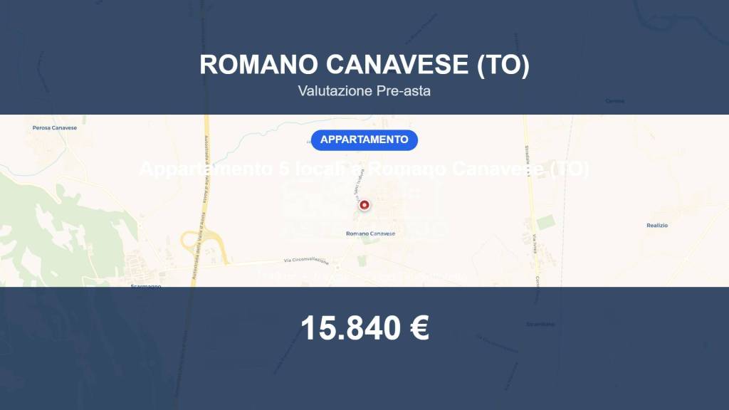 appartamento in vendita a Romano Canavese