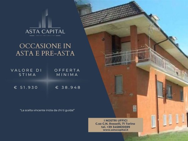 appartamento in vendita a Rondissone