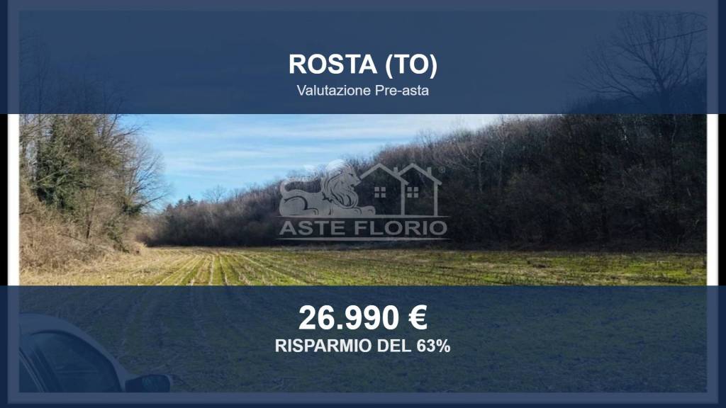 terreno agricolo in vendita a Rosta