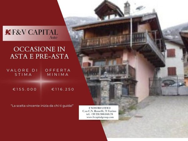 appartamento in vendita a Salbertrand in zona Oulme