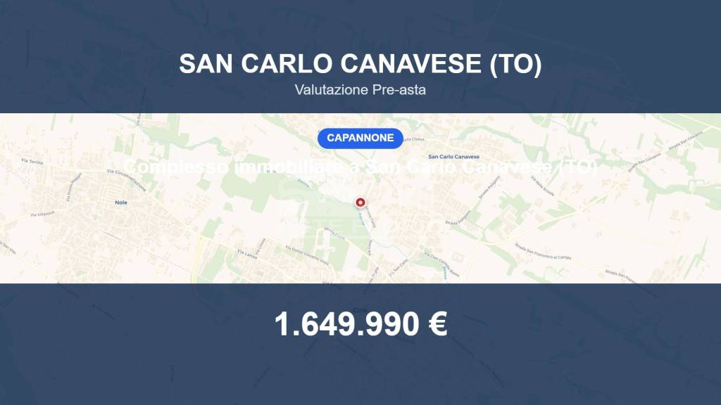 locale commerciale in vendita a San Carlo Canavese in zona Sedime