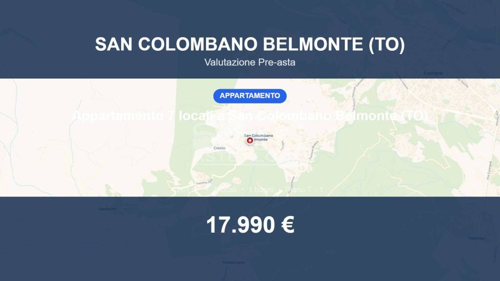 appartamento in vendita a San Colombano Belmonte