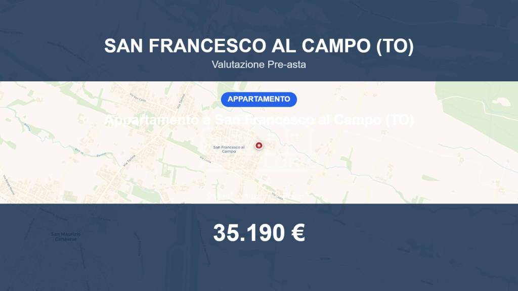 appartamento in vendita a San Francesco al Campo