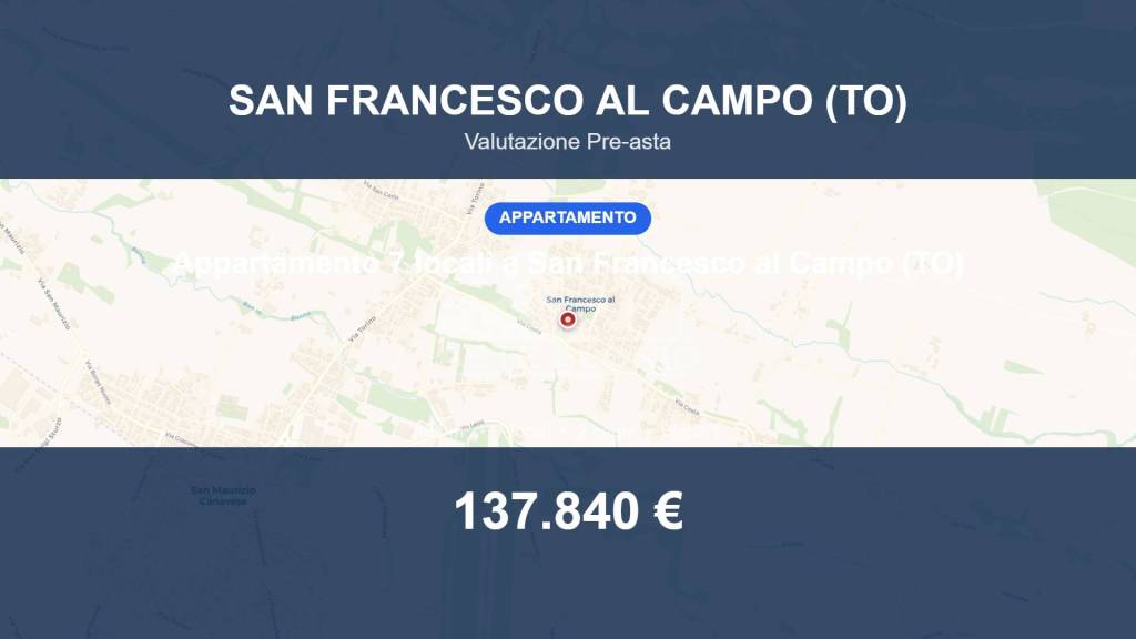 appartamento in vendita a San Francesco al Campo