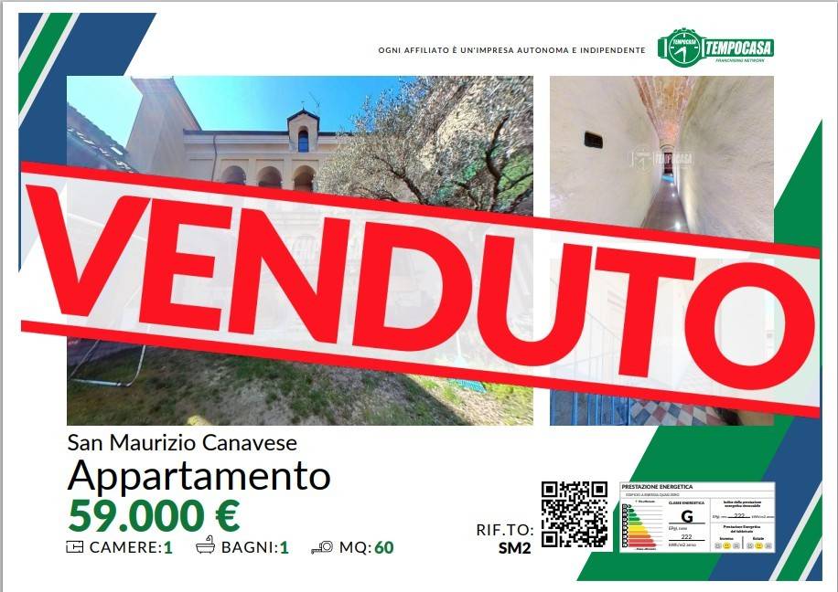 appartamento in vendita a San Maurizio Canavese