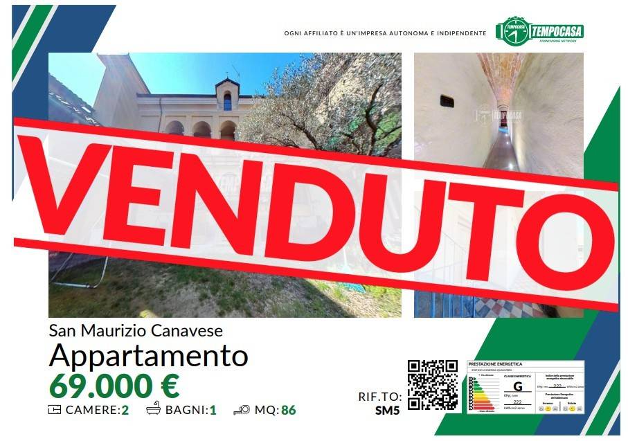 appartamento in vendita a San Maurizio Canavese