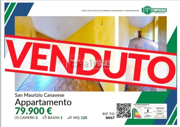 appartamento in vendita a San Maurizio Canavese