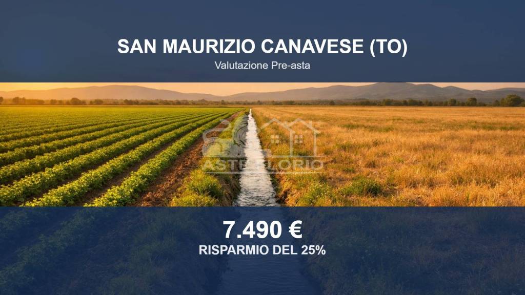 terreno agricolo in vendita a San Maurizio Canavese