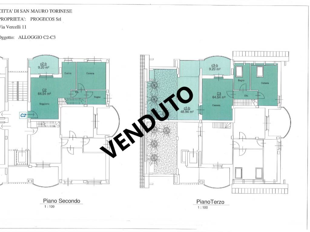 appartamento in vendita a San Mauro Torinese