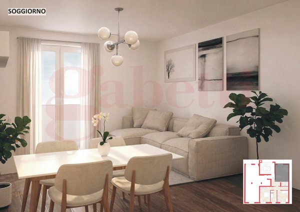 appartamento in vendita a San Mauro Torinese