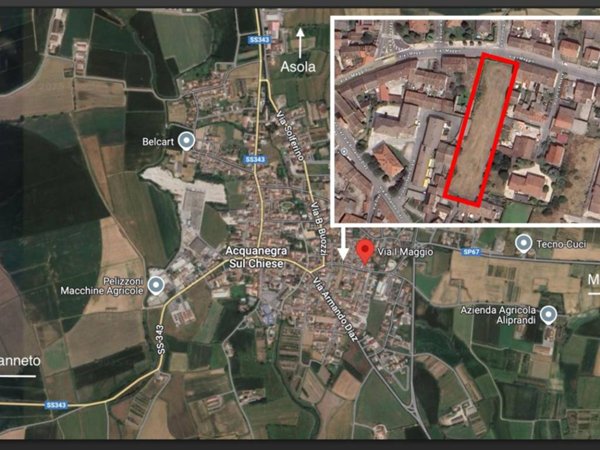 terreno agricolo in vendita ad Acquanegra sul Chiese
