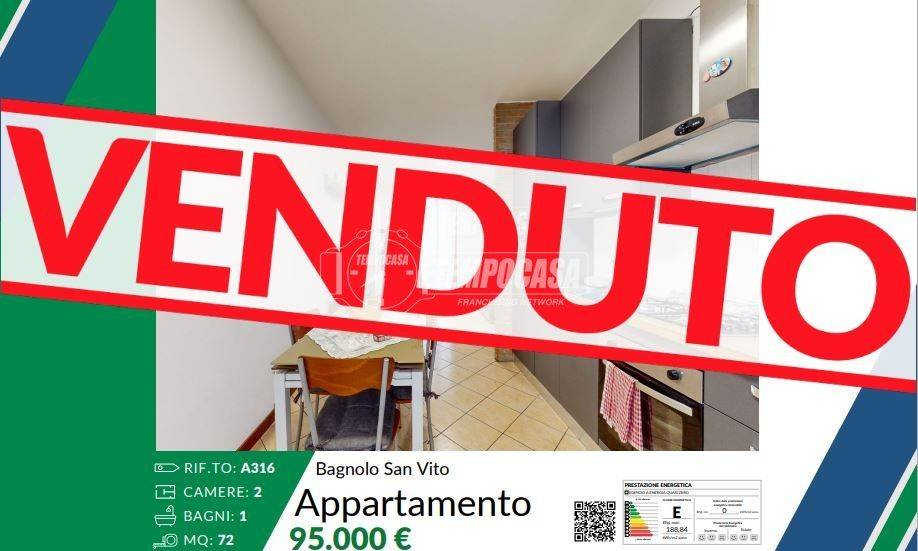 appartamento in vendita a Bagnolo San Vito in zona San Biagio