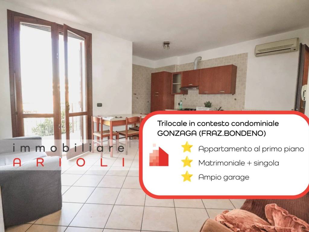appartamento in vendita a Gonzaga