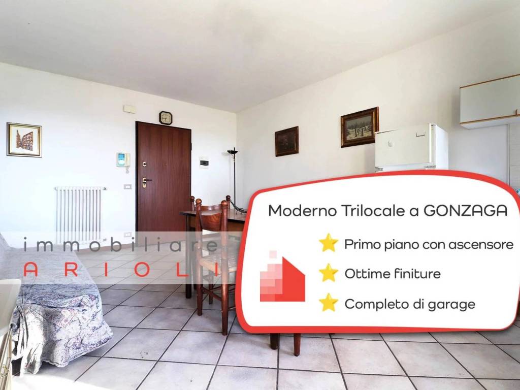 appartamento in vendita a Gonzaga