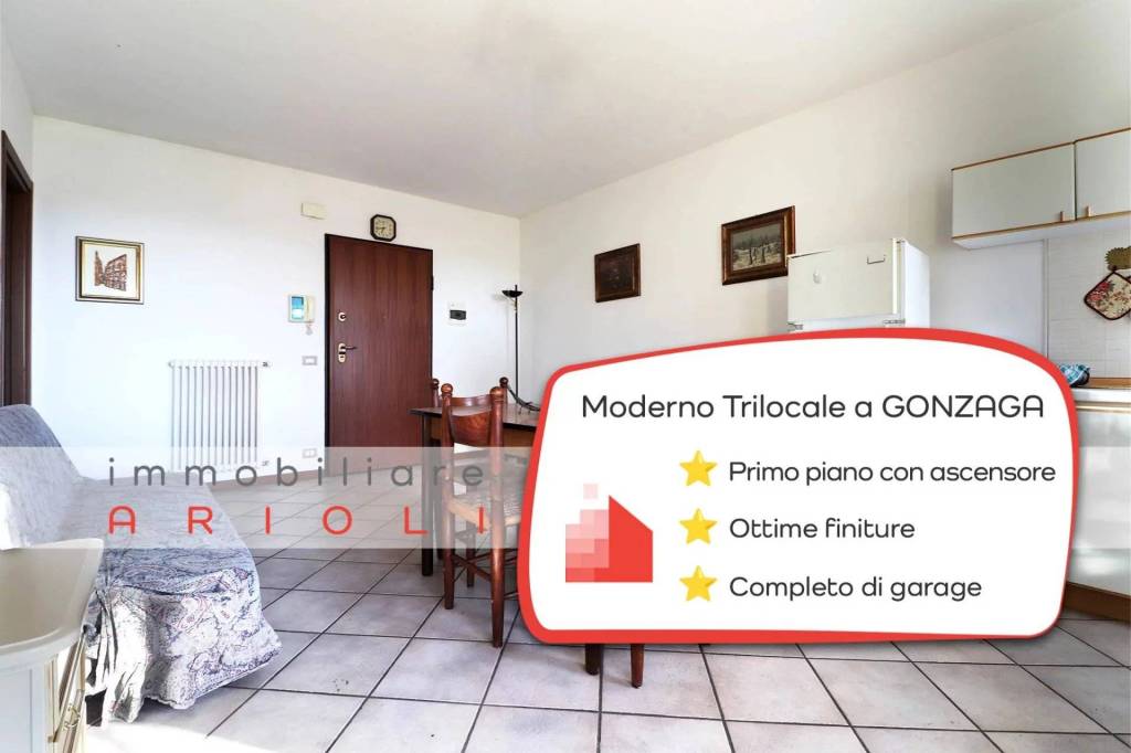 appartamento in vendita a Gonzaga