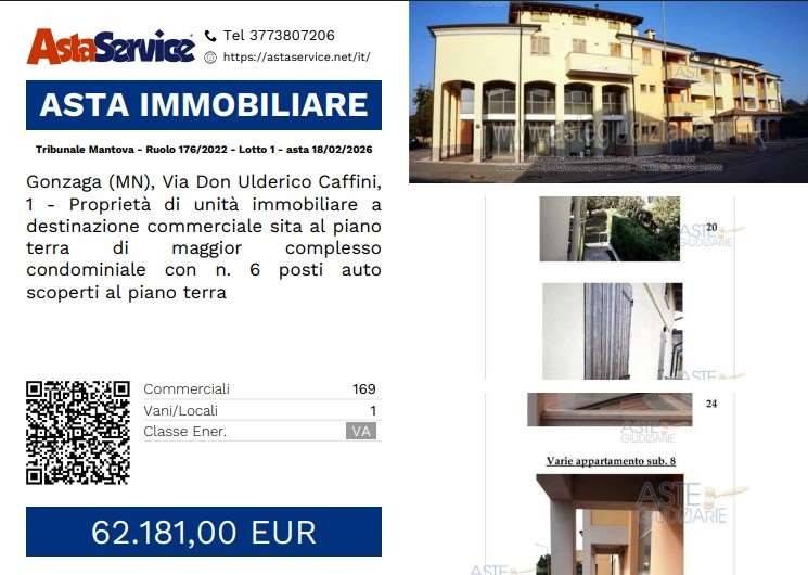 negozio in vendita a Gonzaga