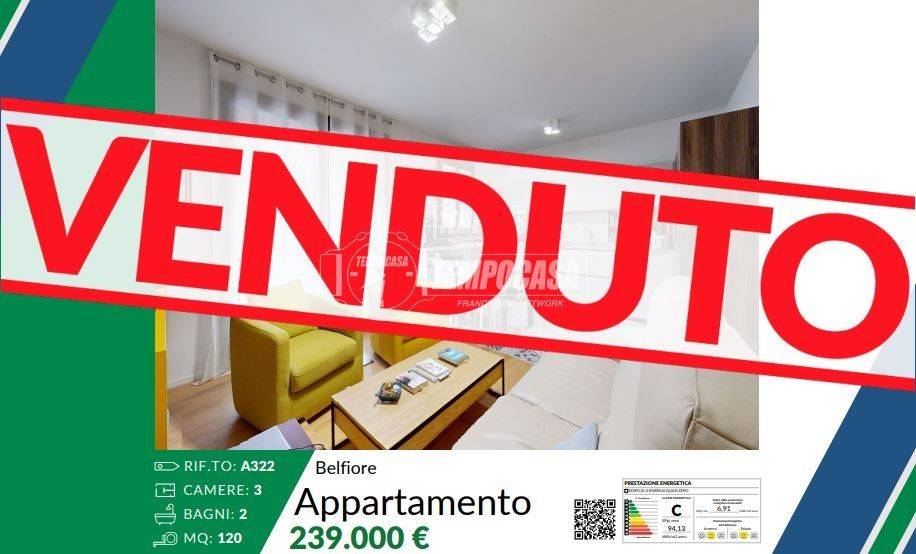 appartamento in vendita a Mantova in zona Belfiore