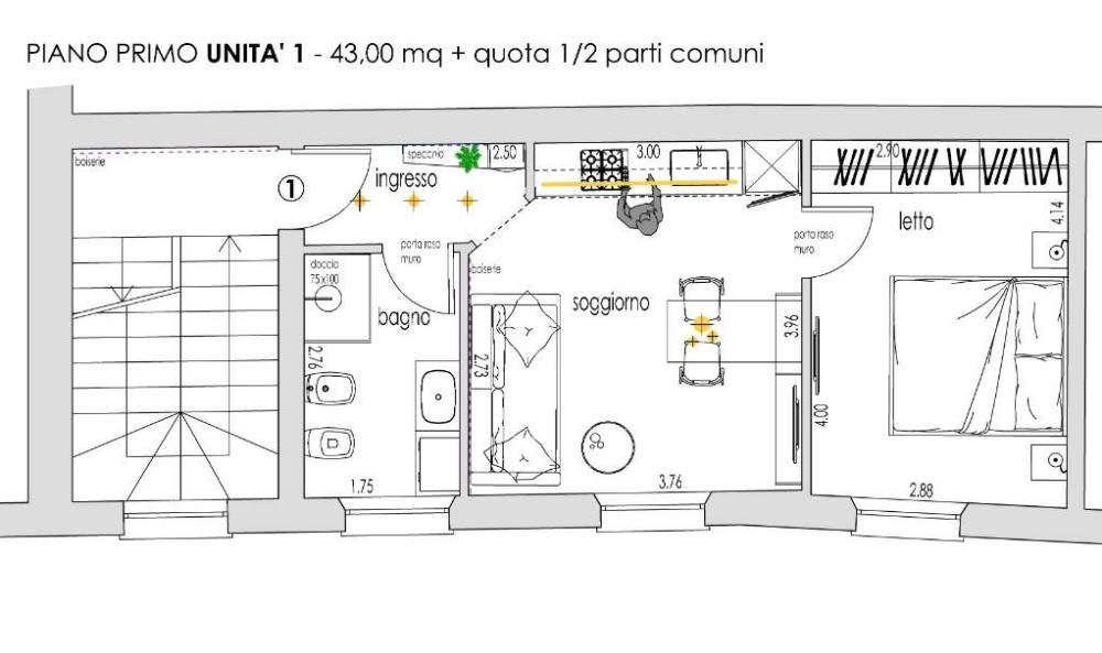 appartamento in vendita a Mantova