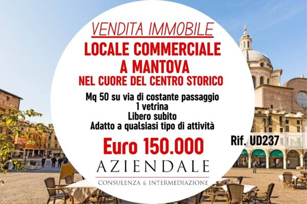 negozio in vendita a Mantova in zona Centro Storico